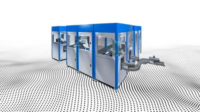 FLEXSHUTTLE Example Solution Light Setup - Automated Sample Transport System for Laboratory