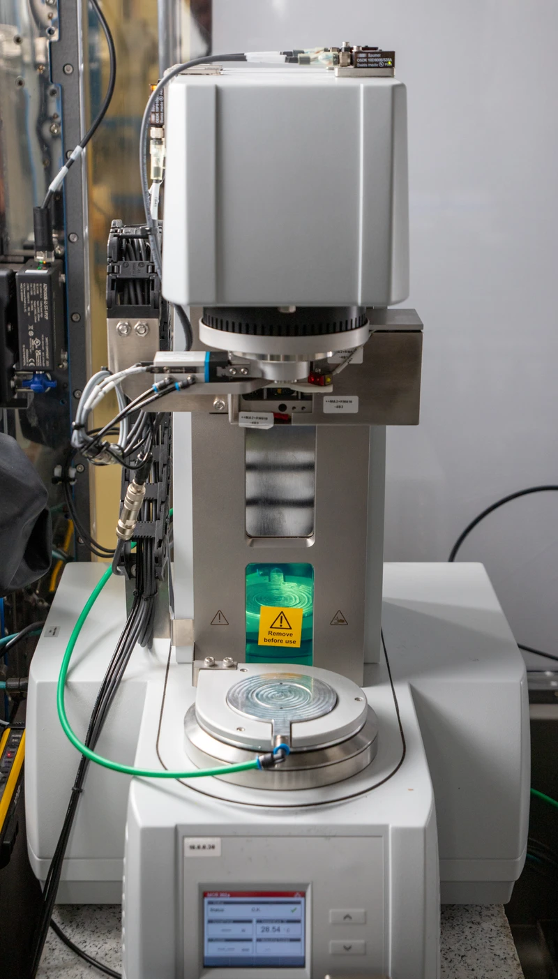 Fully integrated Anton Paar Rheometer